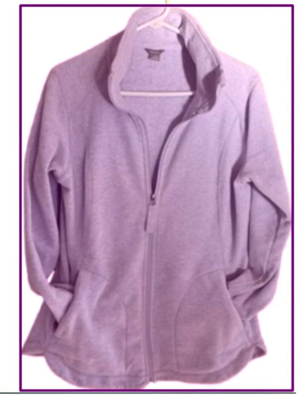 Eddie Bauer Light weight women's jacket, size Large, Lavender (G19)